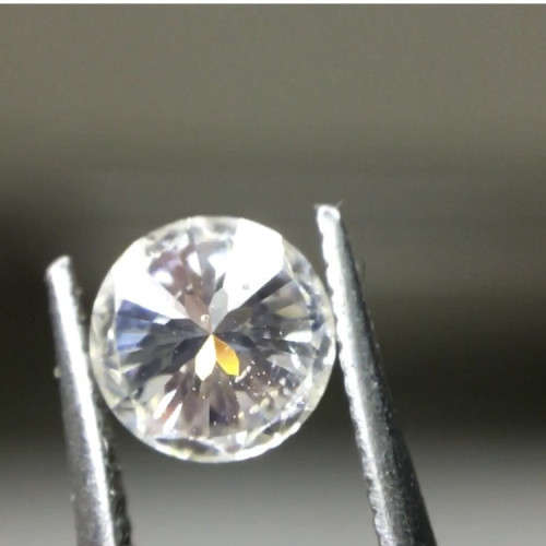 RARE* 0.33 Ct 88 Facet Sitara Cut Round Diamond