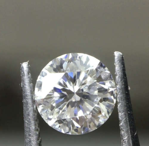 RARE* 0.33 Ct 88 Facet Sitara Cut Round Diamond
