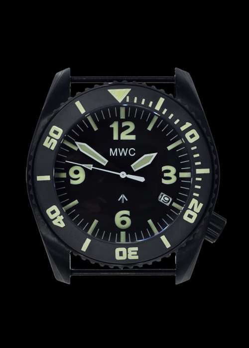 MWC "Depth Master" 1000m Water Resistant Military Divers Watch in PVD Automatic