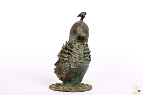 Benin Bronze Head Figure- Nigeria