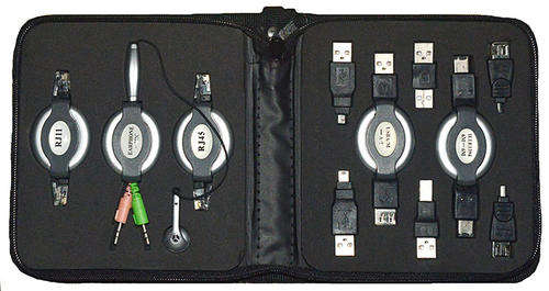 USB Traveller kit in computer bag - portable