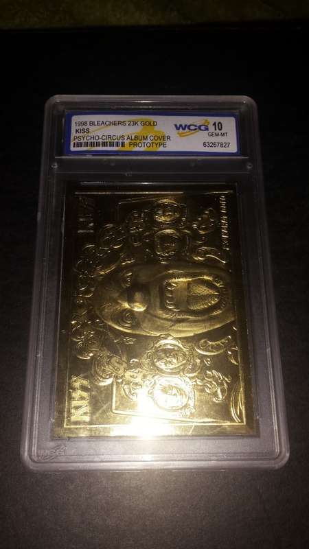 1998 Bleachers 23kt Gold KISS