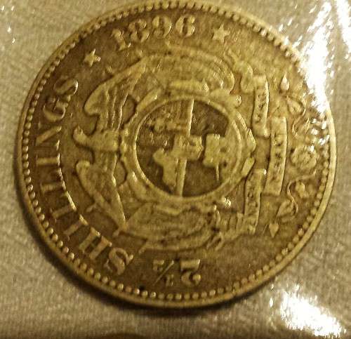 1896 ZAR 2,5 Shilling