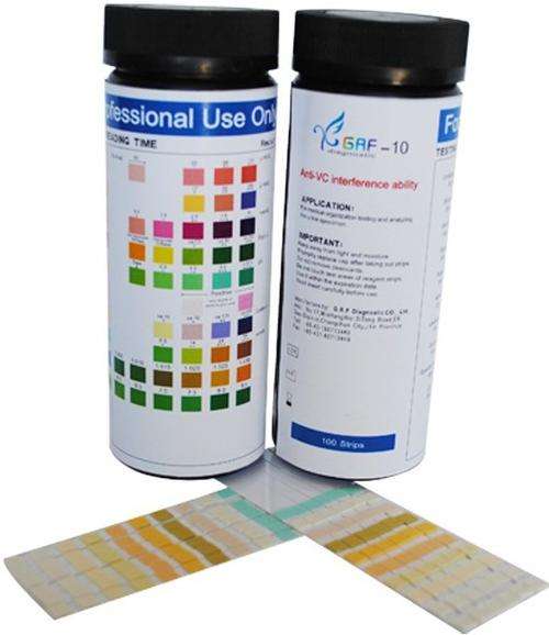URINE DIPSTICK 10-T plus Alcohol swabs