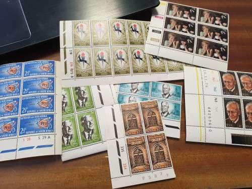 RSA CONTROL BLOCKS 1960s - Outstanding MINT selection