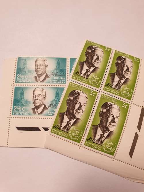 RSA CONTROL BLOCKS 1960s - Outstanding MINT selection
