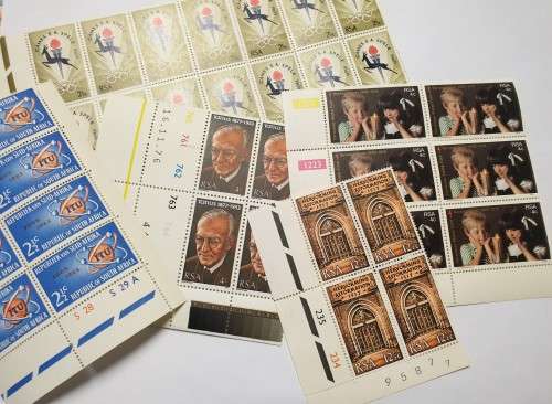 RSA CONTROL BLOCKS 1960s - Outstanding MINT selection