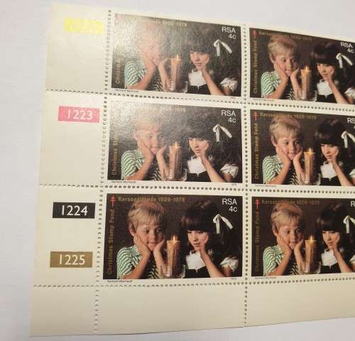 RSA CONTROL BLOCKS 1960s - Outstanding MINT selection