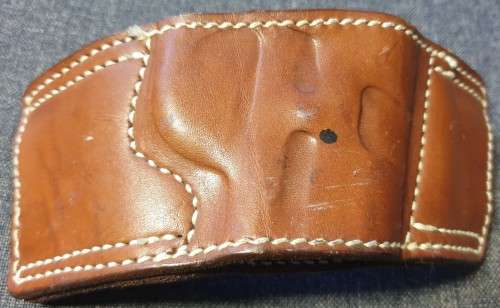 Gun Holster - LEATHER HIP HOLSTER - El Paso leather BRILLIANTLY MADE - (for 9mm)