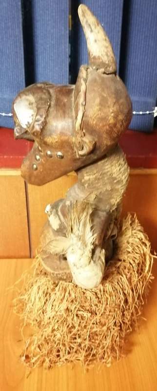 Authentic African Decor Songye `Nkisi` Figure Outstanding ORIGINAL piece 2
