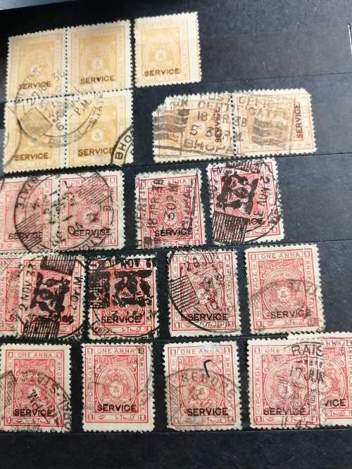 India States - BHOPAL (service) - Great Selection ** FILL SOME GAPS