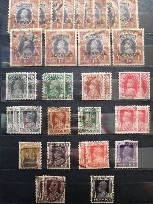 India - SERVICE - great selection FILL SOME GAPS