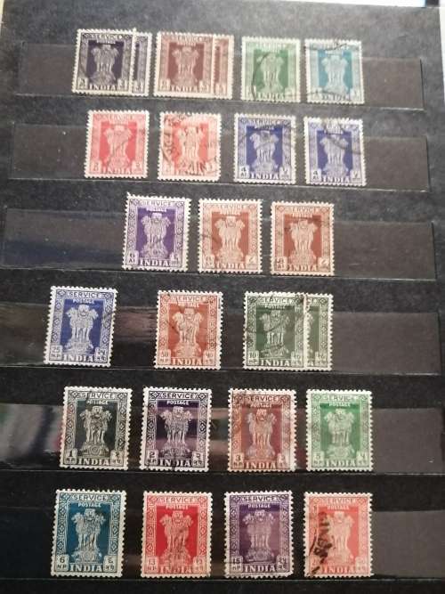 India - SERVICE - great selection FILL SOME GAPS