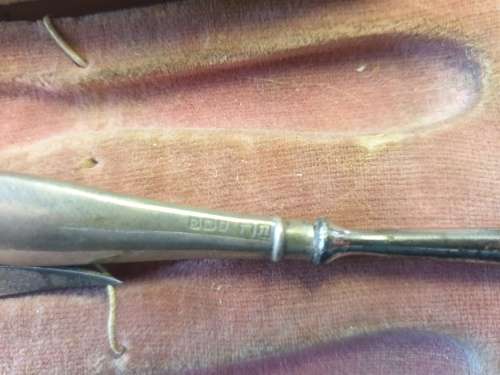Antique Manicure set - BEAUTIFULLY HALLMARKED - INCOMPLETE but LOVELY