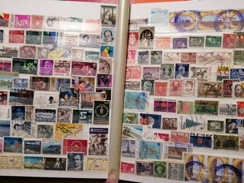 HUGE World selection  in an OLD ALBUM from 19th Century to Modern - 32 pages of EXCEPTIONAL value!!