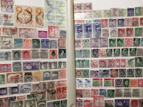 HUGE World selection  in an OLD ALBUM from 19th Century to Modern - 32 pages of EXCEPTIONAL value!!