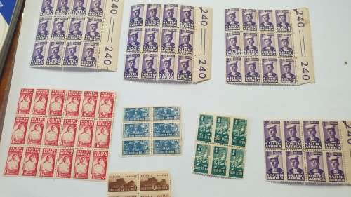 Union SMALL WARS marginals + other blocks **some heavy toning spots (see photos) *VALUE HERE!!!
