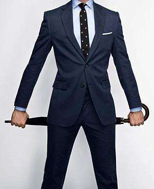 Navy Blue Suit