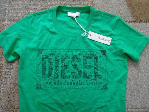 Diesel mens t-shirt for successful living - Size: XLarge