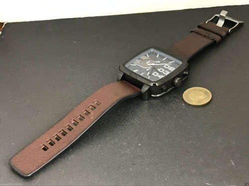 New Diesel Watch DZ4302 with Leather Strap