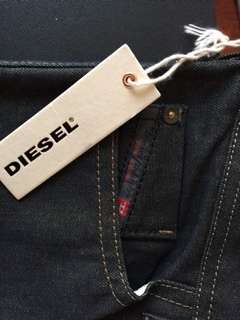 Men's Diesel Belther 0835E Straight Leg Jeans size - W28 L32