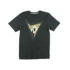 Mens Nike Air Jordan Black Cotton Crew Neck Graphic Tee Shirt Size - S