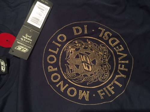 Diesel Mens Standard Fit Crew Neck Graphic Tee Shirt Size - XXL
