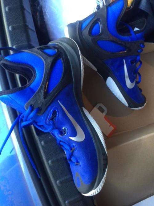 Nike Mens Blue Lightweight Basketball Shoes Sneakers Size - UK 10
