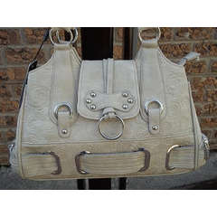 ***NEW ARRIVALS***Stunning Ladies leather Bag in CREAM. A Great buy!