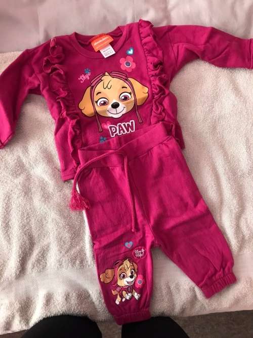 Pink Paw Patrol Track Set (6-9months)