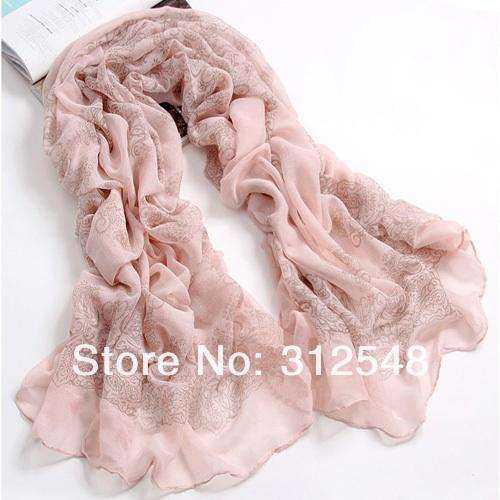 Pink Porcelain Scarf