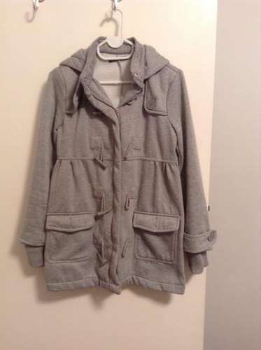 Fleece grey jacket - small
