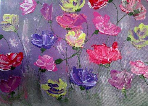 Original art by ZeldaZ (2013)  "Poppies"