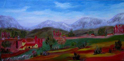 Original art by ZeldaZ     " On the farm"