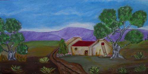 Original art by ZeldaZ     "Countryside"