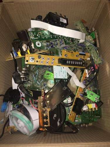 Box full of LG parts