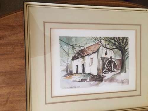 Rea Anthony Watercolor painting