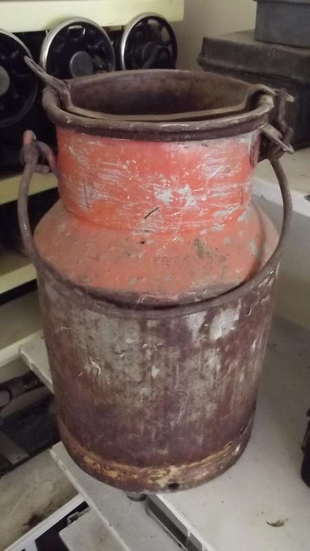 "Wolseley" Antique Milk Can 2.5 Gallon