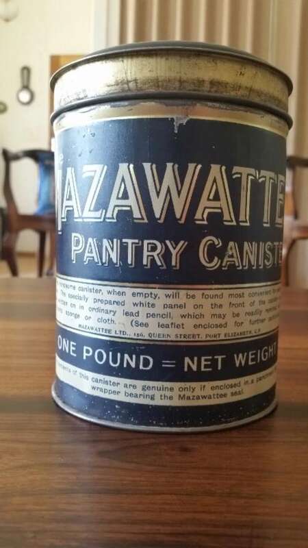 Vintage Tin |Mazawattee Tea|