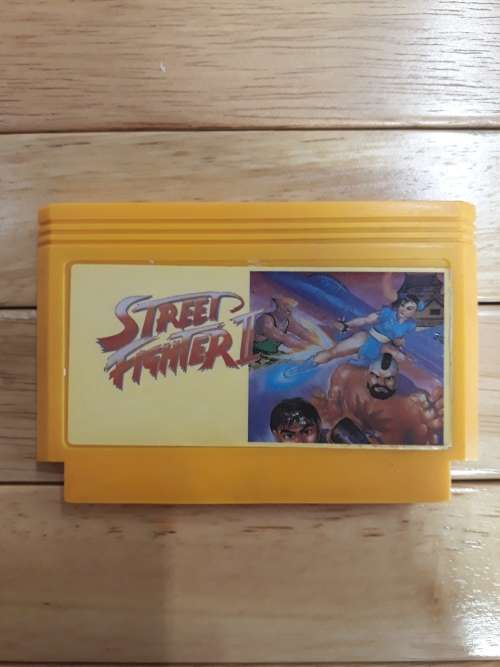 FAMICOM STREET FIGHTER II TV GAME CATRIDGE (RETRO)