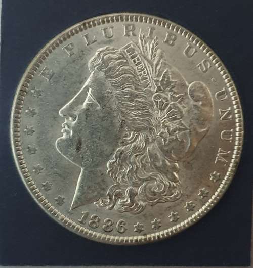 Morgan Dollar 1886 Silver