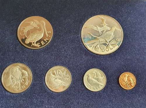 1974 coinage of British Virgin Islands