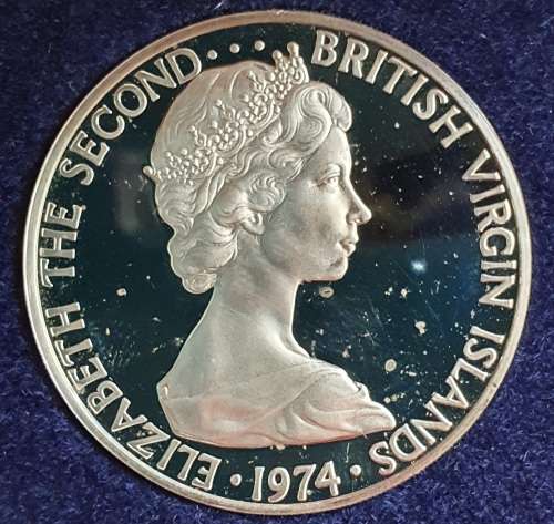 1974 coinage of British Virgin Islands
