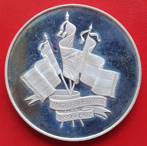 Generals of the Anglo-boer war Silver Proof Medallion