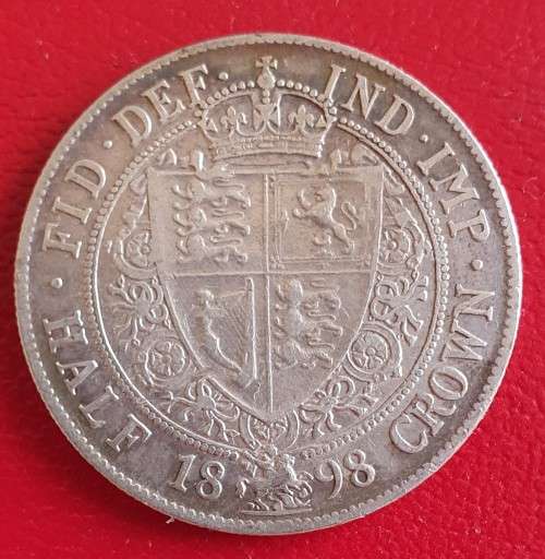 1898 British Half Crown
