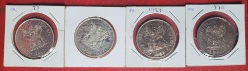 1987 - 1990 Proof R1 Excellent condition 80% silver!