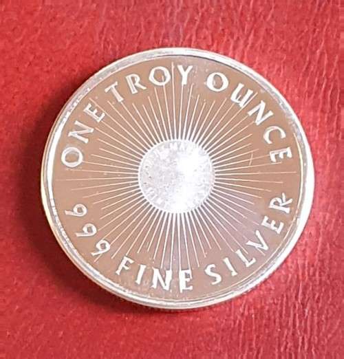 1oz Sunshint Mint Silver Round