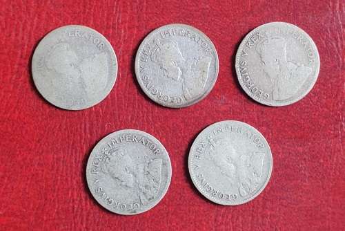 1926 - 1930 Silver tiekey/3d set