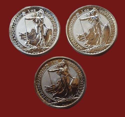 2020 1oz Silver coin 999 fine silver Britannia