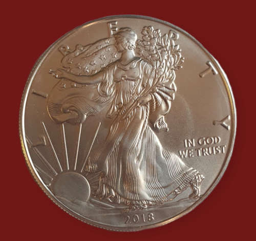 2018 American Eagle 1oz Silver coin 999 fine silver
